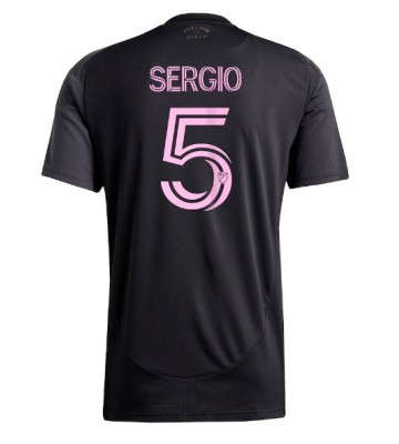 Inter Miami Sergio Busquets #5 Replik Auswärtstrikot 2025-26 Kurzarm